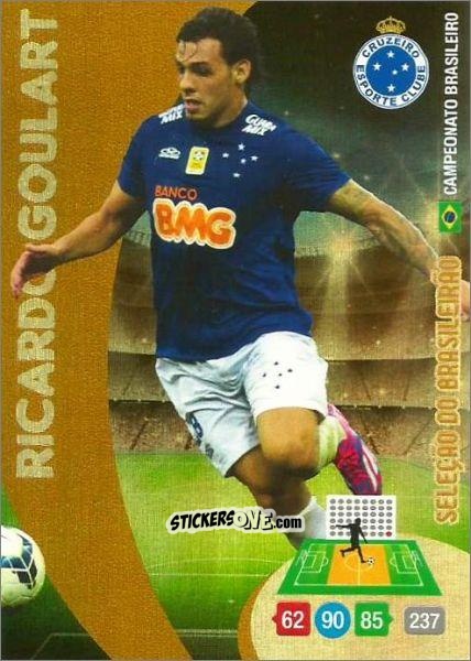Figurina Ricardo Goulart - Campeonato Brasileiro 2014. Adrenalyn XL
 n. 383 - Panini