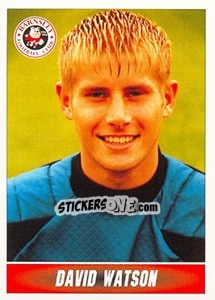 Sticker David Watson - 1st Division 1996-1997 n. 2 - Panini