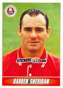 Sticker Darren Sheridan - 1st Division 1996-1997 n. 10 - Panini