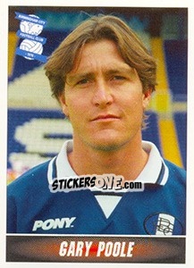 Cromo Gary Poole - 1st Division 1996-1997 - Panini