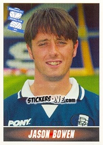 Sticker Jason Bowen - 1st Division 1996-1997 n. 22 - Panini