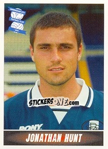Sticker Jonathan Hunt - 1st Division 1996-1997 n. 24 - Panini