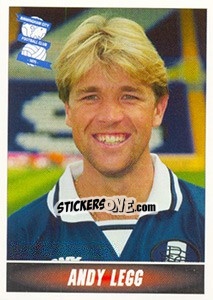 Sticker Andy Legg - 1st Division 1996-1997 n. 25 - Panini