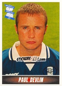 Figurina Paul Devlin - 1st Division 1996-1997 n. 27 - Panini