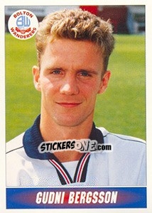 Cromo Gudni Bergsson - 1st Division 1996-1997 - Panini