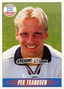 Sticker Per Frandsen - 1st Division 1996-1997 - Panini