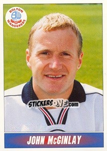 Figurina John McGinlay - 1st Division 1996-1997 - Panini