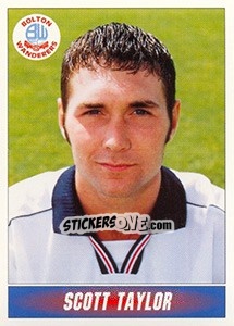 Sticker Scott Taylor - 1st Division 1996-1997 n. 42 - Panini