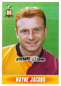 Sticker Wayne Jacobs - 1st Division 1996-1997 - Panini