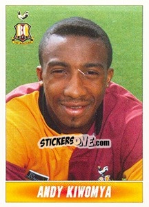 Sticker Andy Kiwomya - 1st Division 1996-1997 n. 55 - Panini