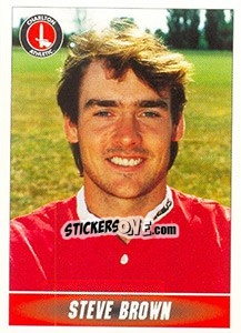 Sticker Steve Brown - 1st Division 1996-1997 n. 61 - Panini