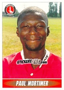 Sticker Paul Mortimer - 1st Division 1996-1997 - Panini