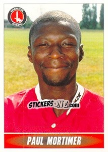 Sticker Paul Mortimer - 1st Division 1996-1997 n. 64 - Panini