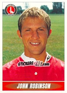 Sticker John Robinson - 1st Division 1996-1997 n. 66 - Panini