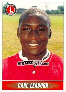 Sticker Carl Leaburn - 1st Division 1996-1997 n. 68 - Panini