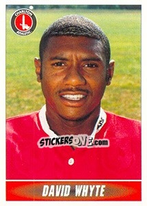 Sticker David Whyte - 1st Division 1996-1997 n. 70 - Panini