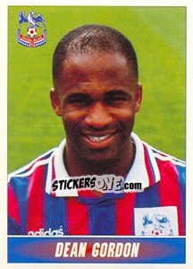 Sticker Dean Gordon - 1st Division 1996-1997 - Panini