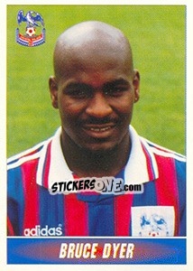 Sticker Bruce Dyer - 1st Division 1996-1997 - Panini
