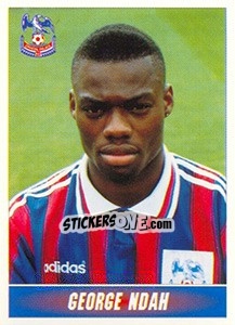Sticker George Ndah - 1st Division 1996-1997 n. 84 - Panini