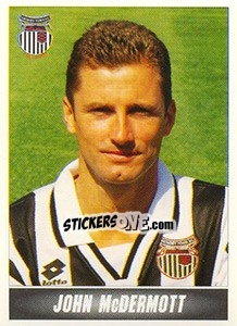 Sticker John McDermott - 1st Division 1996-1997 - Panini