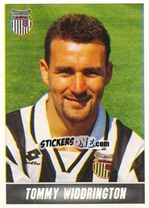 Sticker Tommy Widdrington - 1st Division 1996-1997 - Panini
