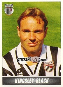 Sticker Kingsley Black - 1st Division 1996-1997 - Panini