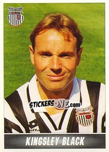 Sticker Kingsley Black - 1st Division 1996-1997 n. 92 - Panini