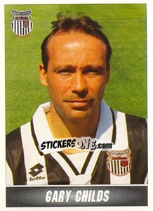 Sticker Gary Childs - 1st Division 1996-1997 - Panini