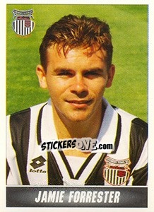 Cromo Jamie Forrester - 1st Division 1996-1997 - Panini