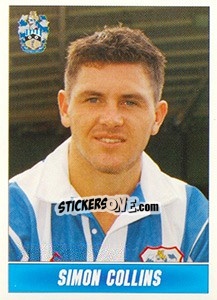 Sticker Simon Collins - 1st Division 1996-1997 - Panini