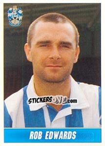 Sticker Rob Edwards - 1st Division 1996-1997 n. 109 - Panini