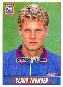 Sticker Claus Thomsen - 1st Division 1996-1997 - Panini