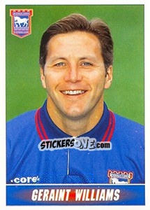 Sticker Geraint Williams - 1st Division 1996-1997 n. 124 - Panini