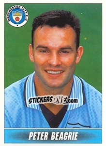 Cromo Peter Beagrie - 1st Division 1996-1997 - Panini
