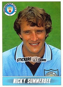 Sticker Nicky Summerbee - 1st Division 1996-1997 n. 140 - Panini