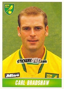 Sticker Carl Bradshaw - 1st Division 1996-1997 n. 143 - Panini