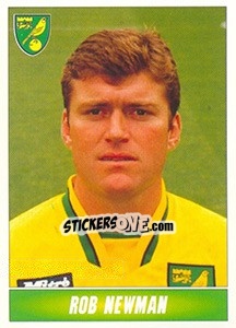 Figurina Rob Newman - 1st Division 1996-1997 n. 145 - Panini