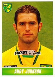 Sticker Andy Johnson - 1st Division 1996-1997 n. 149 - Panini