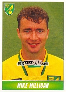 Figurina Mike Milligan - 1st Division 1996-1997 n. 150 - Panini