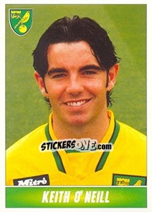 Cromo Keith O'Neill - 1st Division 1996-1997 - Panini