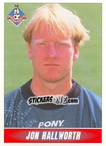 Sticker Jon Hallworth - 1st Division 1996-1997 - Panini