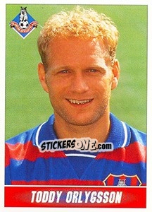 Sticker Toddy Orlygsson - 1st Division 1996-1997 - Panini