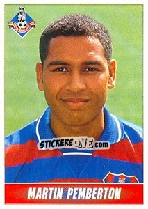 Sticker Martin Pemberton - 1st Division 1996-1997 n. 163 - Panini