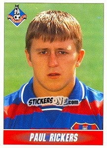 Sticker Paul Rickers - 1st Division 1996-1997 - Panini