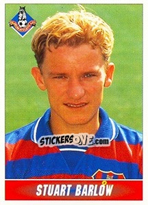 Figurina Stuart Barlow - 1st Division 1996-1997 - Panini