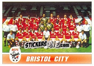 Sticker Bristol City 1996/97 Squad - 1st Division 1996-1997 n. 172 - Panini