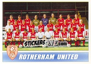 Sticker Rotherham United 1996/97 Squad - 1st Division 1996-1997 n. 185 - Panini