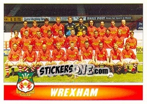 Sticker Wrexham 1996/97 Squad