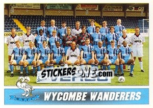 Sticker Wycombe Wanderers 1996/97 Squad - 1st Division 1996-1997 n. 191 - Panini