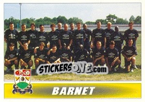 Sticker Barnet 1996/97 Squad - 1st Division 1996-1997 n. 193 - Panini